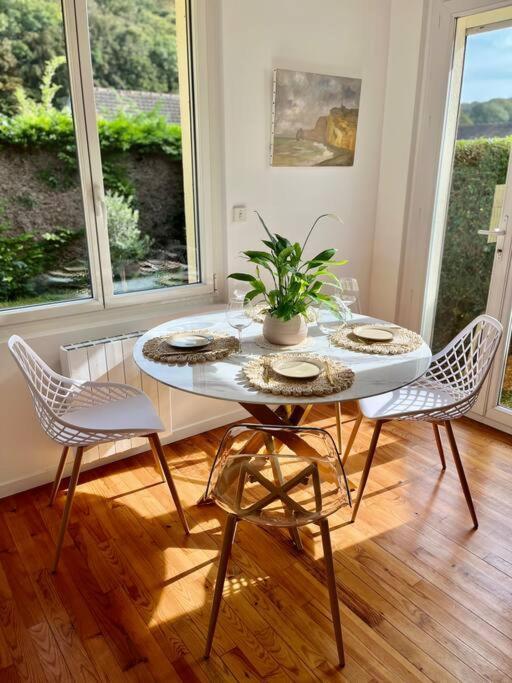 Maison Bobochic Parking Et Jardin By Art De Voyager Etretat Bagian luar foto